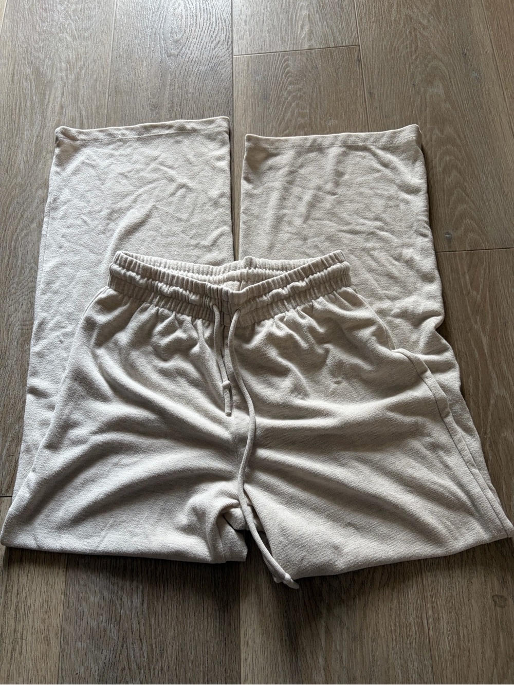 Wilfred Cream beige Drawstring lounge pants